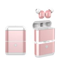 Glumes TWS Bluetooth 5.0 wireless earbuds headset True wireless earphones for iPHONE/SAMSUNG Smart bluetooth headphones Headsets with 1600 mAh Charging case