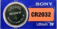 Sony 3V Lithium CR2032 Battery (4 strips of 5 per unit)