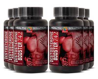 Tribulus Testosterone Booster - Testosterone Booster 742MG - Lean Muscle Mass (6 Bottles)