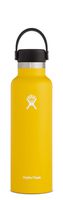 Hydro Flask Standard Mouth Water Bottle, Flex Cap - 21 oz, Sunflower