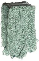 Rubbermaid Commercial Web Foot Microfiber Mop, Medium, Green, FGA85206GR00