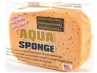 Aqua Fine Pore Utility Sponge, 6-1/4 by 4-1/4 by 2-1/8-Inch