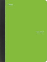 Five Star Composition Book, Notebook, College Ruled Paper, 100 Sheets, 9-1/2" x 7-1/2", Comp Book, Lime (72861)