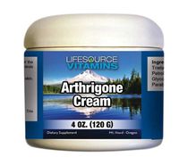 LifeSource Vitamins Arthrigone Cream - Glucosamine - Free Priority Shipping