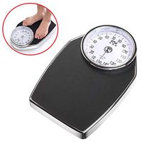 ALY Mechanical Analog Scale, Precision Bathroom Scale, 150kg (330lb), Large Dial, Easy to Read, Black