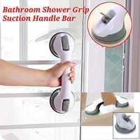 Bathroom Suction Cup Handle Grab Bar Toilet Bath Shower Tub Bathroom Shower Grab Handle Rail Grip for Elderly Safety