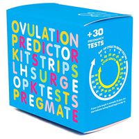 PREGMATE 90 Ovulation LH and 30 Pregnancy HCG Test Strips Predictor Kit Combo (90 LH + 30 HCG)