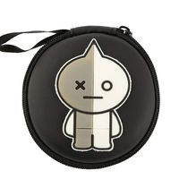 Youyouchard BTS Bangtan Boys Earphone Carry Case, Earbud Case Hard Earphone Bluetooth Headphone Carrying Storage Data Cable Coin Purse(H05)