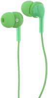 AmazonBasics In-Ear Wired Headphones Earbuds with Microphone, Green