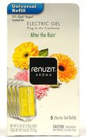Renuzit Electric Gel Plug in Air Freshener, After the Rain, 0.68 Ounce (Pack of 12) Total 60 Refills