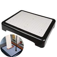 LHFSM Portable Half Step Stool Anti Slip Door Step Non Slip Plastic Disability Stepping Platform for Doorstep, Bathroom, Toilet | Door Step Up