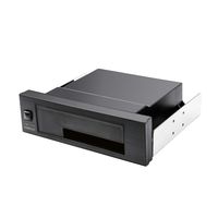 WDX Universal Hot Swap Mobile Rack for 2.5 inch or 3.5 inch SSD/HDD, Internal Tray-Less SATA Hard Drive Backplane Enclosure, Support SATA I/II/III & SAS I/II 6Gbps