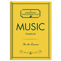 Music Composer Notebook with Sheet Music Pages - 7" x 4.75"