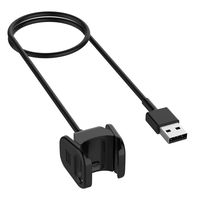 Biback Replace USB Charger Smart Bracelet USB Charging Cable for Fitbit Charge 3 Wristband Dock Adapter