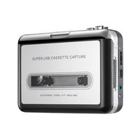 Bon Venu Cassette Player, USB Cassette Converter, Cassette Player Recorder to MP3 Convertor, Portable Audio Tape Player USB Cassette Capture for Mac PC Laptop