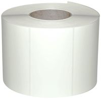 Compulabel Thermal Transfer Shipping Labels, 5 inch x 3 inch, White, Permanent Adhesive, Perforations Between Labels,1975 Per Roll, 4 Rolls