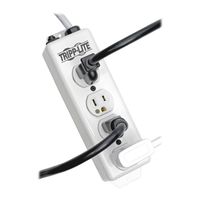 Tripp Lite Medical-Grade Power Strip, 4 Hospital-Grade Outlets, 15 ft. Cord, UL 1363 (PS-415-HG)