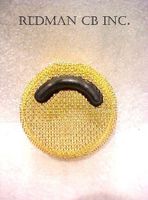 Telex Turner RK56 Mic GOLD Replacement Front Screen Lip Guard Road King Cb Ham Radio microphone