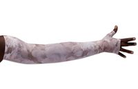 Lympediva Romantic Rose Compression Armsleeve Only (hand not included) Short 30-40 mmHg Small with Diamond Band