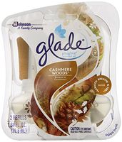 Glade 72442 Cashmere Woods Glade PlugIns Scented Oil Refills 2 Count