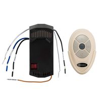 Universal Ceiling Fan Remote Control and Receiver Complete Kit with Wall Mount Replace Harbor Breeze Hampton Bay Hunter KUJCE9603 L3HFAN35T1 FAN-35T FAN-28R -Pikeman