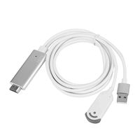 Bewinner WiFi Wireless HDMI Display Adapter Cable - Supported Resolution up to 1920x1080p @60Hz - Support for DLNA/Airplay Mirroring/Miracast/Smart View and Other WLNA Display