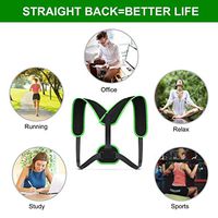 Posture Corrector for Men and Women - Comfortable Upper Back Brace Clavicle Support Device for Crook-Back and Shoulder- 02