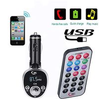2019 New Car Kit MP3 Player FM Transmitter Wireless Radio Adapter USB Charger for Volvo