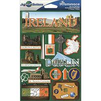 Reminisce Jet Setters 3D Sticker - Ireland