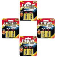 8-Pack Eveready 9V Gold Battery Alkaline Long Lasting 9 Volt 9V2 x4 Exp: 12/2021