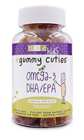 GumyCuties DHA/EPA Omega 3 Chewable Omega3 Great Taste Gluten Free Preservative Free Natural Color Source