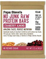 PAPA STEVES Almond Cranberry Crunch Protein Bar, 2.5 OZ