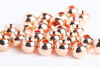 Blue Wing Olive Tungsten Beads for Fly Tying - 25 Pack (Copper, 4.6 mm (3/16))