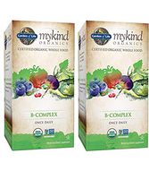 MyKind Organics B-Complex Once Daily Metabolism and Energy (30 Tablets, Pack of 2)