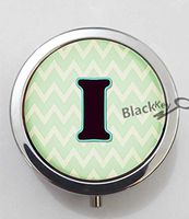 BlackKey Letter I 3-Compartment Decorative Pocket Gift Box Case Organizer for Pill, Color 1 -1373