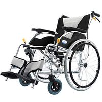 HSRG Mobility Ultralight Transport Wheelchair, Folding Transport Chair for Adults