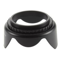 58mm Lens Hood Screw Mount Flower Shape for Canon HOOD Lens Camera