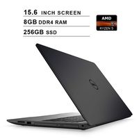 Dell 2019 Premium Inspiron 15 500015.6 Inch FHD 1080P Laptop, AMD Ryzen 5 2500U up to 3.6 GHz, AMD Radeon Vega8, 8GB DDR4 RAM, 256GB SSD, HDMI, Bluetooth, WiFi, Windows 10,Black
