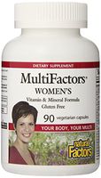 Natural Factors Multifactors Women's Veg-Capsules, 90-Count