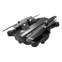 Littleice SG900 RC Drone 2.4Ghz 4CH Reomot Control Attitude Hold WiFi 1080P Optical Flow Dual Camera RC Quadcopter Drone (Black)
