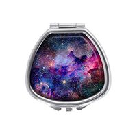 Luxcase Nebula and Galaxies in Space Custom Sector Silver Pill Box Pocket Medicine Tablet Holder Pill Decorative Case Wallet