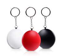 Catsonic Personal Alarm, Pocket Alarm, Keychain with 130db Alarm, Self-Protection for Woman and Children, Alarm Keychain, Set of 3, Safety for Your Family, in Black, Red, White