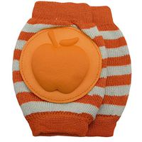 New Baby Crawling Knee Pad Toddler Elbow Pads 805528 Orange-white