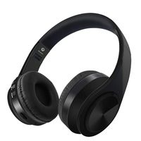 S&S SKY SINCERITY Bluetooth V5.0 Over Ear Headphone Comfortable Noise Isolation Earpads, Lightweight & Foldable Wired/Wireless Stereo Headset with mic for Cell Phone (Black)