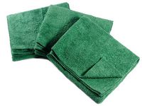 Grade Microfiber All-Purpose Superior Microfiber Towels! Soft, Plush & Durable - Ideal for Screens, Laptops, Windows, Mirrors, Gym, Workout and More! (24 Pack) (16x27, Forrest Green)