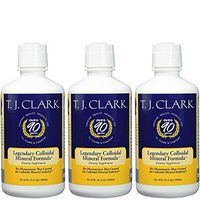 T.J. Clark Legendary Colloidal Mineral Formula 32 fl. oz. (3 Pack) by T.J. Clark