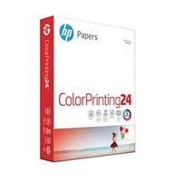 HP ColorPrinting  24lb Printer Paper, 8.5x 11, 1 Ream, 500 Total Sheets, Made in USA From Forest Stewardship Council (FSC) Certified Resources, 97 Bright, Acid Free, Engineered for HP Compatibility, 202000R
