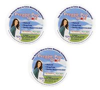 Preggie Pop Drops (Container) Assorted for Morning Sickness Relief, PACK OF 3