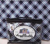 'NUGGLEBUDDY New! Microwavable Moist Heat & Aromatherapy Organic Rice Pack-Cold Pack. Lovely Diagonal Plaid Flannel Infused with LAVENDER & LEMONGRASS Aromatherapy! The Perfect Gift!