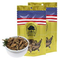 DABC OAK LAND 4OZ*2=227g/2 Bags American Ginseng,Wisconsin Prong Farmed Ginseng Root | 美国威斯康辛州西洋参 花旗参 经济实惠装 | Hand-Selected Cultivated American Wisconsin Ginseng so 0156# Bag